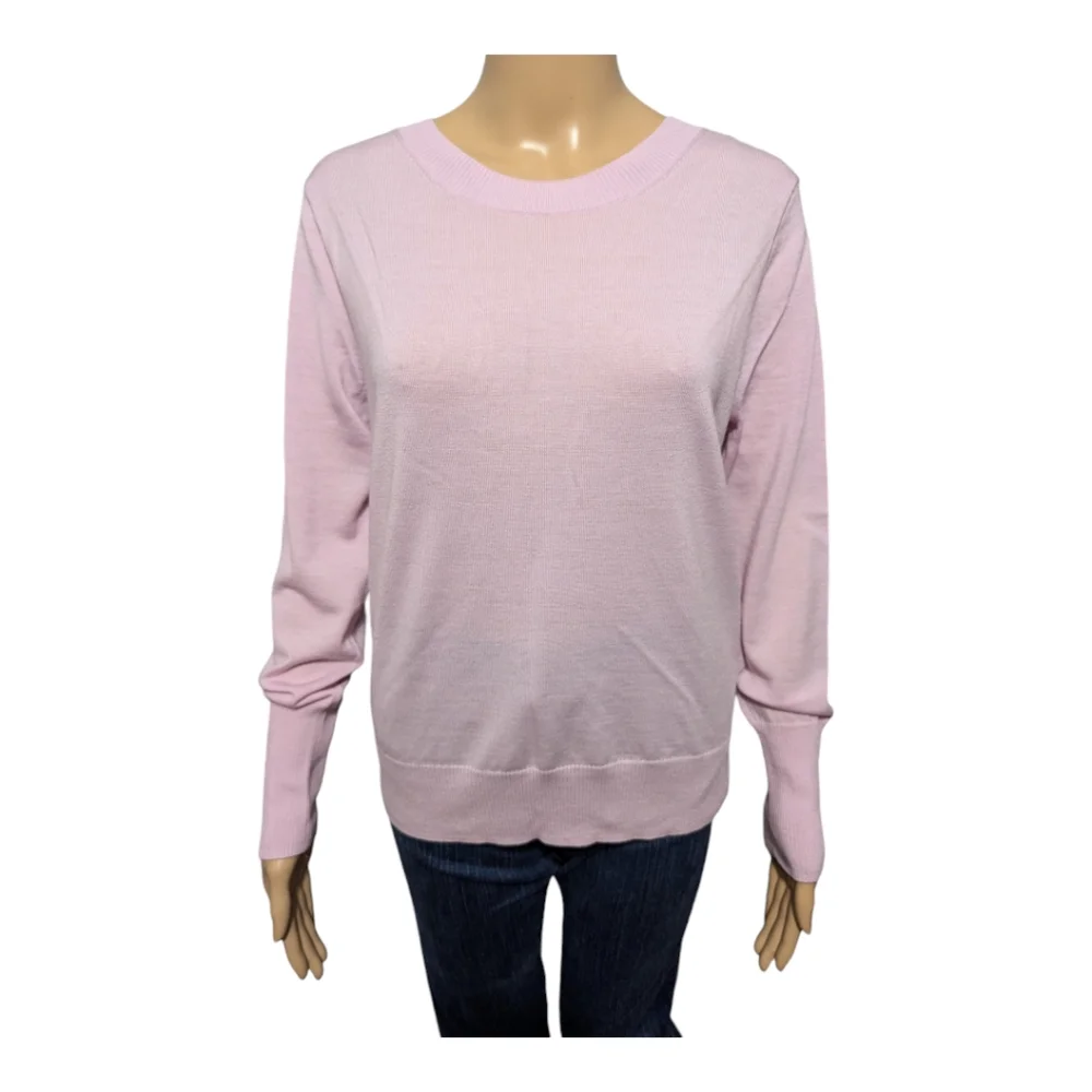 J. Crew Merino Wool Wrapped Back Pullover Sweater M